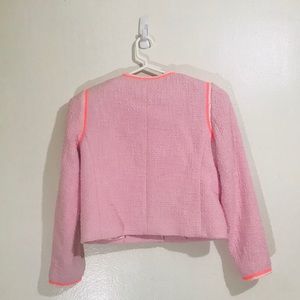 J. Crew Jackets & Coats - J.Crew Coral Tweed Jacket J. Crew Jackets & Coats - J.Crew Coral Tweed Jacket